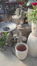 Load and play video in Gallery viewer, Solar Birdbath Fountain
