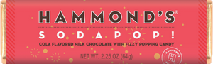 Sodapop! Milk Chocolate Candy Bar  2.25oz