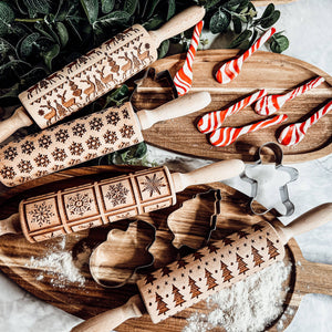 Rolling Pins for Cookies, Baking Gift Sets for the Holidays